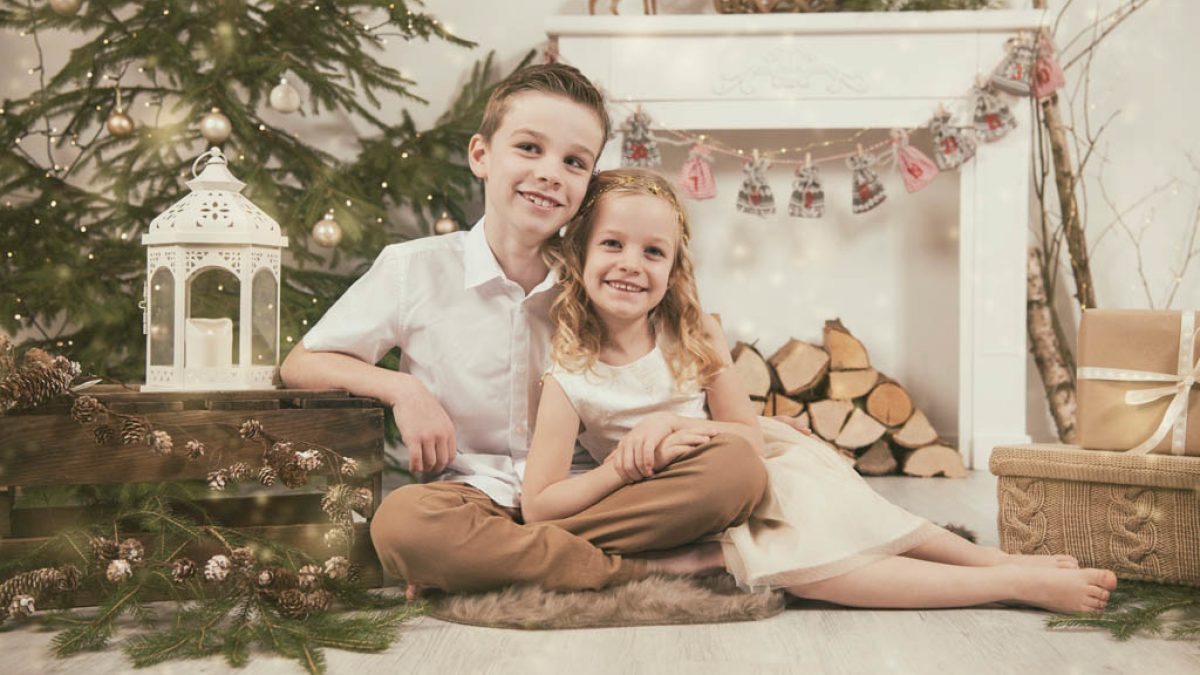 Weihnachten Fotoshooting Fur Kinder