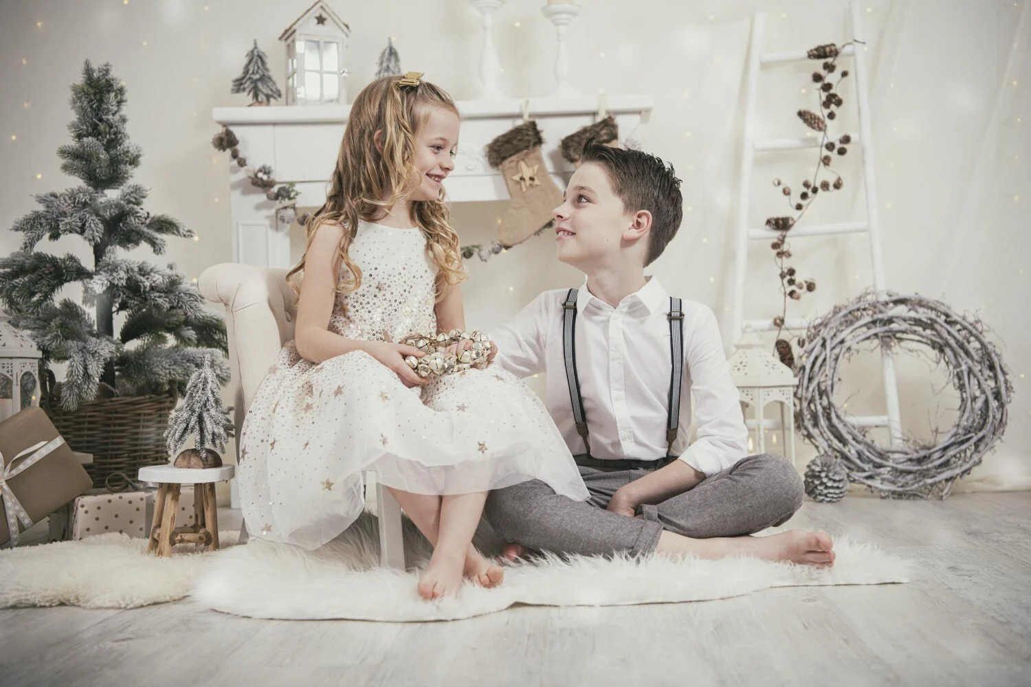 weihnachts fotoshooting kinder