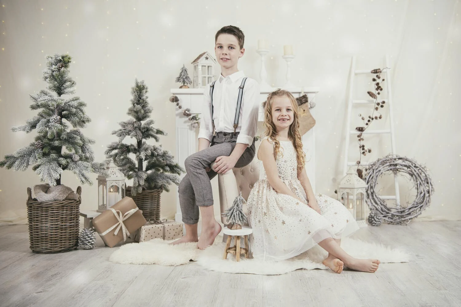 weihnachts fotoshooting kinder