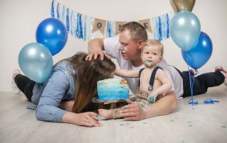 cake smash fotoshooting erinnerungen geburtstag