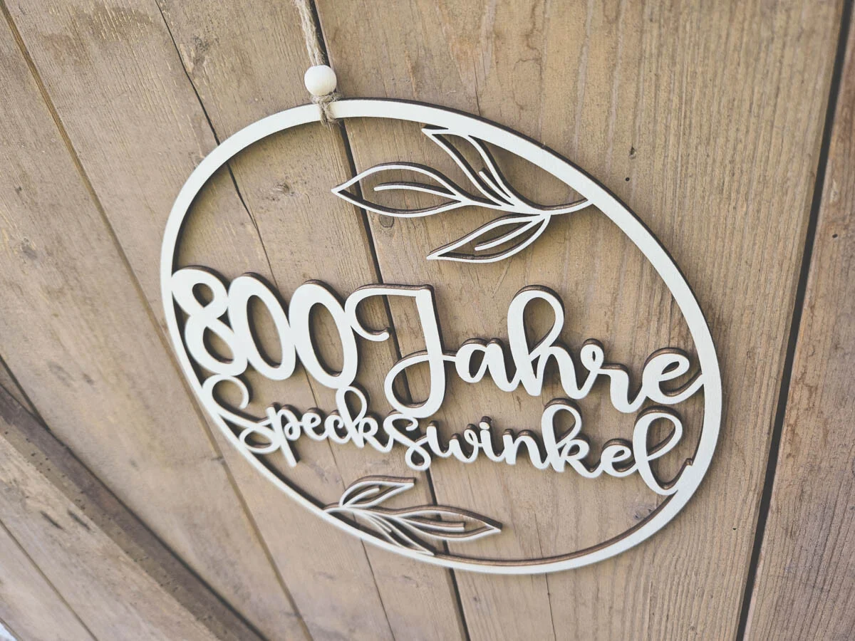 jahre speckswinkel jubilaeum lasercut hoop