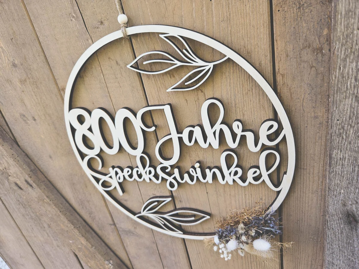 jahre speckswinkel jubilaeum lasercut hoop