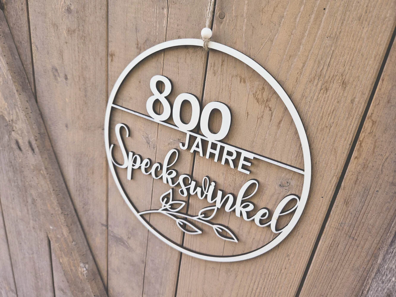 jahre speckswinkel jubilaeum lasercut hoop
