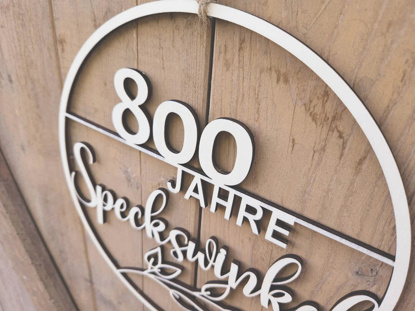 jahre speckswinkel jubilaeum lasercut hoop
