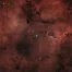 Elefantenrüsselnebel IC 1396A: dunkle, rüsselförmige Staubwolke vor leuchtendem Gas im Sternbild Kepheus, Astrofoto aus Speckswinkel