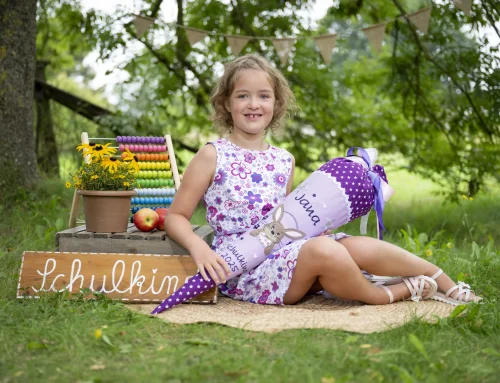 Fotoshooting zur Einschulung: unsere Einschulungsaktion 2025 im Grünen